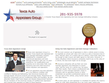 Tablet Screenshot of houstonautoadjusters.com